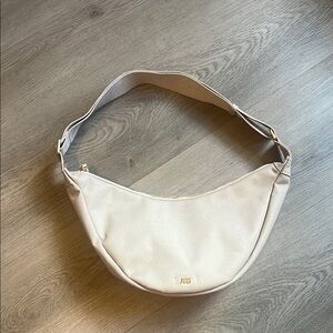July bag- Chic Cream Shoulder Bag